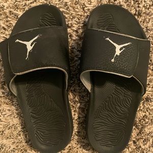 Boys Jordan Slides Velcro 3Y